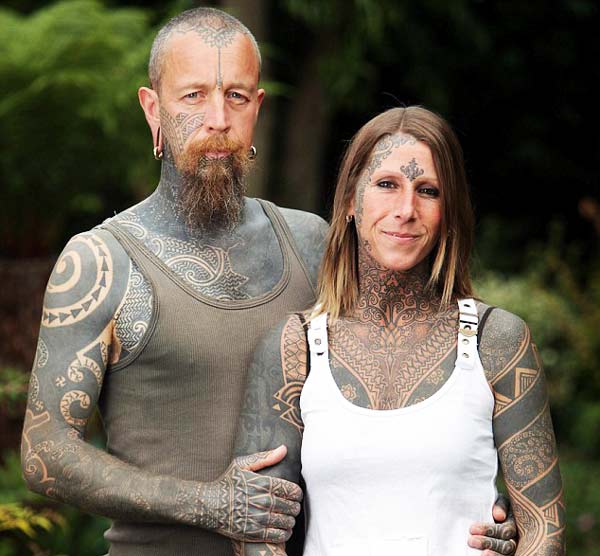 Το ζευγάρι με τα περισσότερα τατουάζ! - Φωτογραφία 3