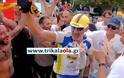 Μεγάλη υποδοχή του υπεραθλητή Στέλιου Βάσκου στα Τρίκαλα σήμερα [photo & video]