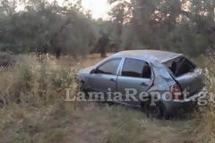 5 τραυματίες σε 2 τροχαία στη Λαμία