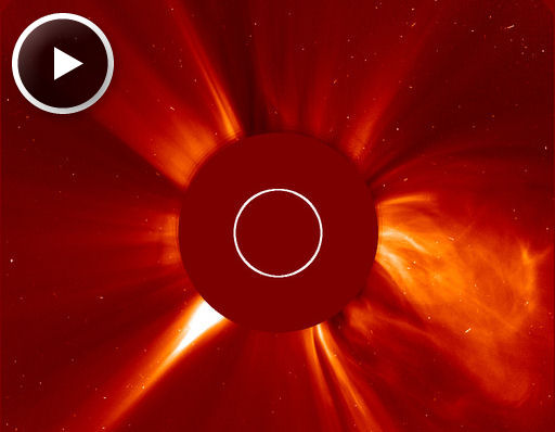 Δείτε την εντυπωσιακή χθεσινοβραδινή έκρηξη στον ήλιο Βίντεο - Φωτογραφία 2