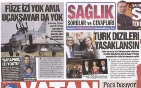 Eπίθεση στη Χρυσή Αυγή απο την τούρκικη εφημερίδα Vatan - Φωτογραφία 1