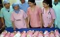 Γυναίκα έφερε στον κόσμο έντεκα μωρά!