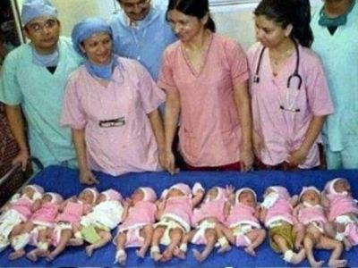 ΑΠΙΣΤΕΥΤΟ: Γυναίκα έφερε στον κόσμο έντεκα μωρά! - Φωτογραφία 1