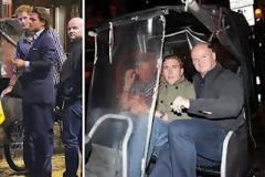 Ο πρίγκιπας Χάρυ μεθυσμένος σε καρότσα...