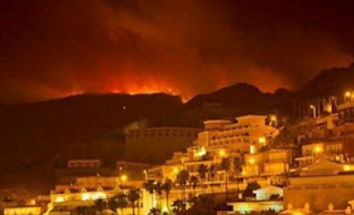 Φωτιές έχουν κάψει χιλιάδες στρέμματα στα Κανάρια Νησιά - Φωτογραφία 1