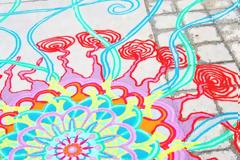 Πεζοδρόμια έργα τέχνης