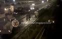Σύγκρουση φορτηγού με βυτιοφόρο και ανάφλεξη του στον Περιφεριακό Θεσσαλονίκης