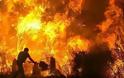 Μαίνονται οι πυρκαγιές σε Αχαΐα και Κρήτη