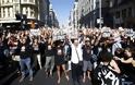 Στους δρόμους οι Ισπανοί ενάντια στα μέτρα λιτότητας