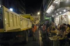 Θεσσαλονίκη: Νέα σκούπα σε τραπεζοκαθίσματα από τη δημοτική αρχή