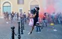 Άγριες συγκρούσεις στην Ιταλία με 11 αστυνομικούς τραυματίες