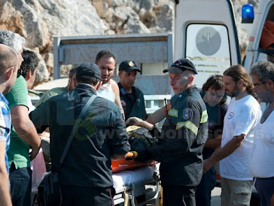 Φωτογραφίες και βίντεο από το τραγικό δυστύχημα στη Χίο - Φωτογραφία 9