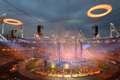 Φωτογραφίες από την τελετή έναρξης των Ολυμπιακών Αγώνων 2012 - Φωτογραφία 4