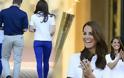Kate Middleton: υποδέχτηκε την Ολυμπιακή φλόγα με Zara