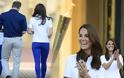 Kate Middleton: υποδέχτηκε την Ολυμπιακή φλόγα με Zara - Φωτογραφία 2