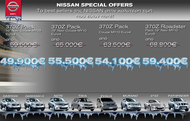 NISSAN SPECIAL OFFERS:  Καλοκαιρινές προσφορές, που “λιώνουν” τις τιμές! - Φωτογραφία 4