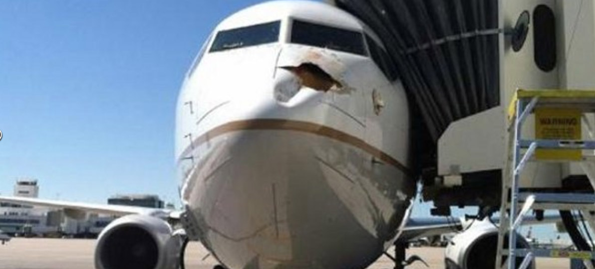 Δε θα το πιστέψετε τι προκάλεσαι αυτή τη ζημιά στο αεροπλάνο! - Φωτογραφία 1