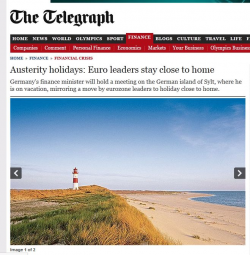 The Telegraph: Δεν πάει για μπάνια ο Σαμαράς - Φωτογραφία 1