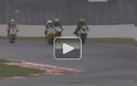 VIDEO: Ατύχημα με πολύ παράξενη εξέλιξη σε αγώνα μοτοσυκλέτας