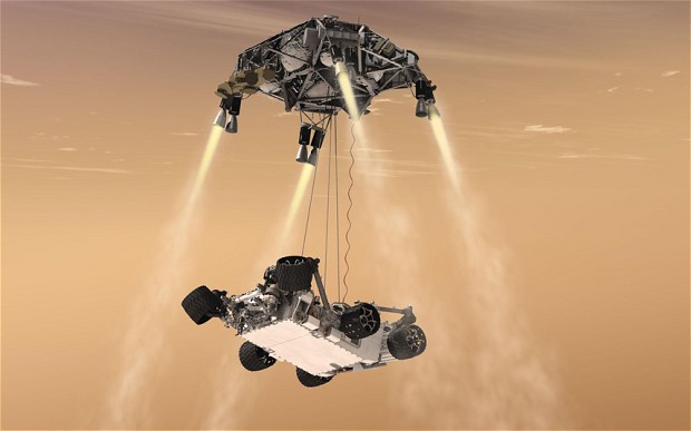 Προσεδαφίστηκε στον πλανήτη Άρη το ρομποτικό όχημα της NASA!!! - Φωτογραφία 1