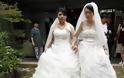 ΔΕΙΤΕ: Γάμος ομοφυλόφιλων γυναικών με τις ευλογίες του Βούδα