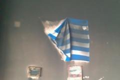 Οι πρώτες φωτογραφίες μετά την επίθεση στα γραφεία της Χ.Α στο Παγκράτι..