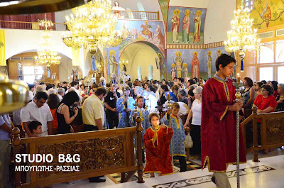 Το Κιβέρι Αργολίδος εόρτασε την παναγία παρουσία του επισκόπου Ελευσίνος Ιερόθεου - Φωτογραφία 13