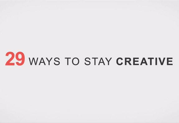 29 μικρές συμβουλές δημιουργικότητας... (Video) - Φωτογραφία 1