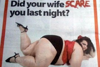 Ρατσιστική διαφήμιση για παχύσαρκους που προωθεί την απιστία (!) - Φωτογραφία 1