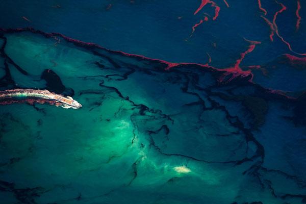 Τραγική ομορφιά: η καταστροφή στον Κόλπο του Μεξικού από ψηλά - Φωτογραφία 3
