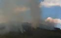 Kοντά στα σπίτια η φωτιά στην Παραβόλα Αγρινίου - Φωτογραφία 1