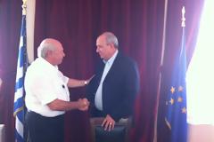 Ολοκληρώθηκε η επίσκεψη του Τέρενς Κουίκ στη Κεφαλλονιά