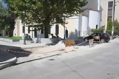 Αργούν τα έργα σε Νεοφύτου και Περικλέους Σταύρου στη Χαλκίδα