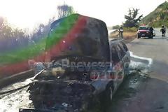 Πρέβεζα: Φωτιά σε αυτοκίνητο στην εθνική οδό