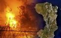 Έκτη μέρα που καίει η φωτιά στη Χίο