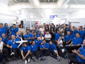 ΔΕΙΤΕ: Έφτασε στο Λονδίνο με την Olympic Air η Ελληνική Παραολυμπιακή Ομάδα - Φωτογραφία 1