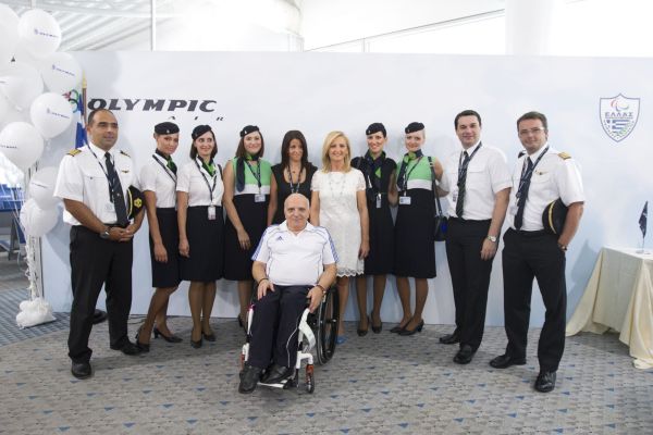 ΔΕΙΤΕ: Έφτασε στο Λονδίνο με την Olympic Air η Ελληνική Παραολυμπιακή Ομάδα - Φωτογραφία 4