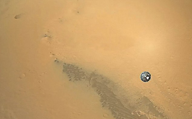 Η προσγείωση του Curiosity όπως δεν την έχετε ξαναδεί - Φωτογραφία 4