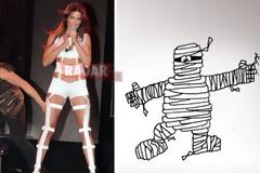 ΔΕΙΤΕ: To στιλ της Κ.Στικούδη θυμίζει ...μούμια κινουμένων σχεδίων