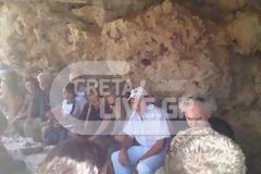 Συνάντηση έκπληξη Ψαραντώνη-Ξαρχάκου στην κορυφή του Ψηλορείτη!