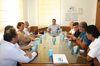 Επίσκεψη αυτοδιοικητικών της Κύπρου σε Αρναουτάκη - Φωτογραφία 1
