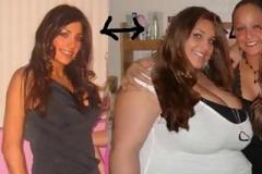 Πολύ αδύνατες κοπέλες που έγιναν παχουλές [PICS]