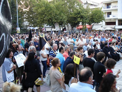 Συλλαλητήριο ενάντια στα μεταλλεία: Η πλατεία και οι δρόμοι ήταν γεμάτοι - Φωτογραφία 2