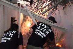 Η Χρυσή Αυγή στην πυρόσβεση στο Νέο Βουτζά..