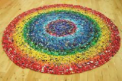 Ουράνιο τόξο από αυτοκινητάκια!