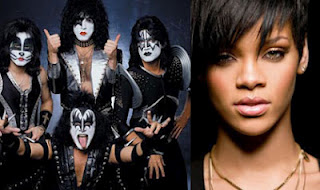 Kiss εναντίον Rihanna - Φωτογραφία 1