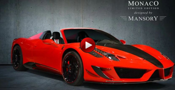 VIDEO: Mansory Monaco Ferrari 458 Spider - Φωτογραφία 1