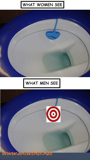 Δείτε τι βλεπουν τα 2 φύλα όταν πάνε στη τουαλέτα - Φωτογραφία 1