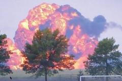 BΙΝΤΕΟ ΣΟΚ από τη συντριβή αεροσκάφους