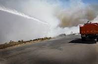 Μαρμάρι:Μεγάλη φωτιά απειλεί οικισμό αυτή την ώρα - Φωτογραφία 1